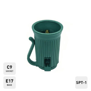 Christmas Lights C9/E17 Replacement Sockets SPT-1 Pack of 25